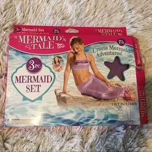 Girls Mermaid Tail Costume